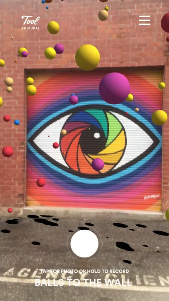 Скриншоты Tool AR Mural