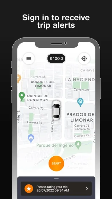 Zrzuty ekranu ToolRides Driver