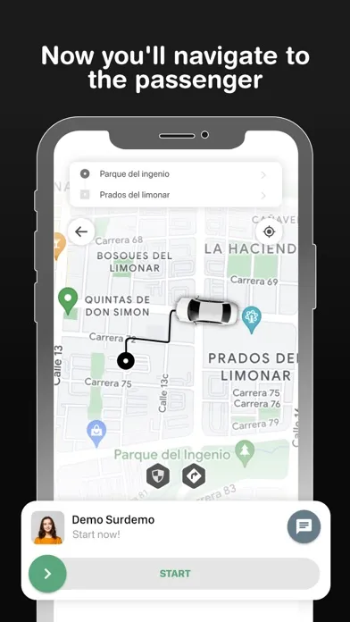 Zrzuty ekranu ToolRides Driver