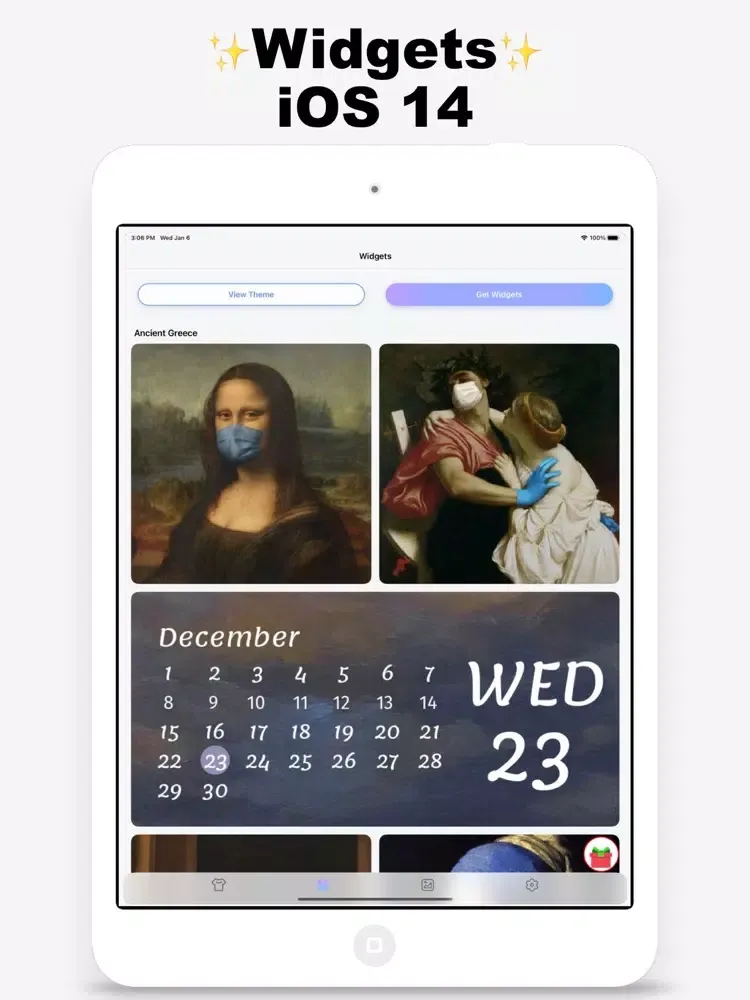 ภาพหน้าจอของ Aesthetic App Icons: Theme Kit iPad 