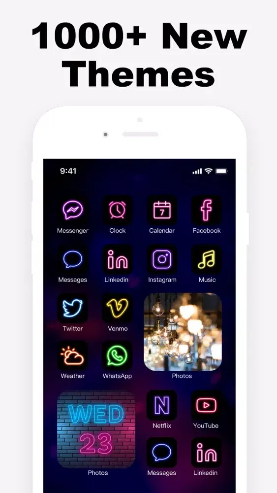 ภาพหน้าจอของ Aesthetic App Icons: Theme Kit
