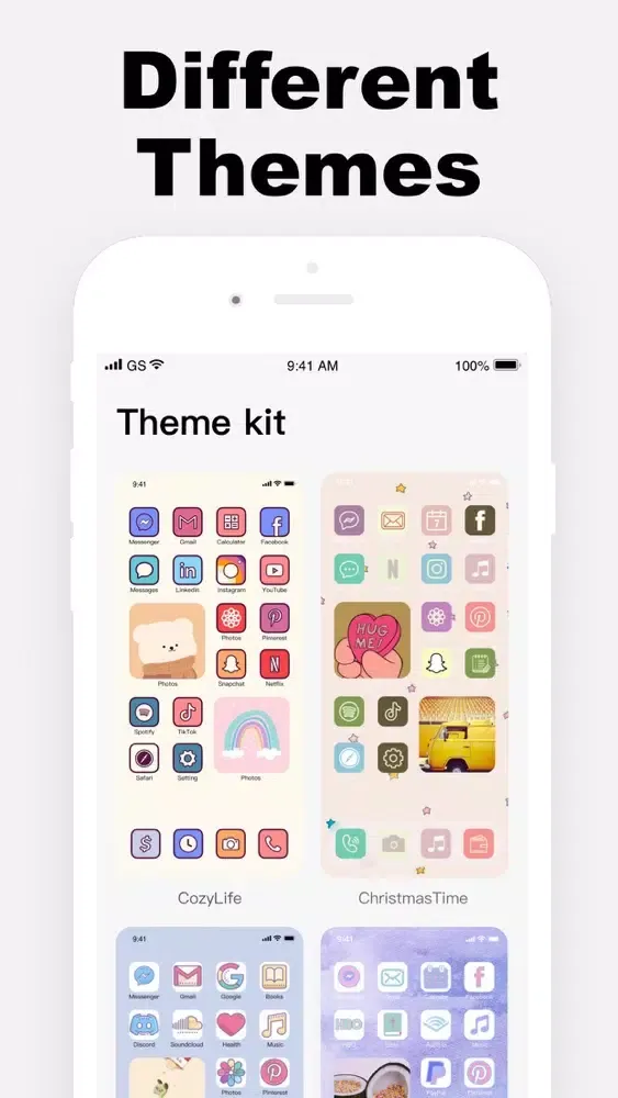 ภาพหน้าจอของ Aesthetic App Icons: Theme Kit