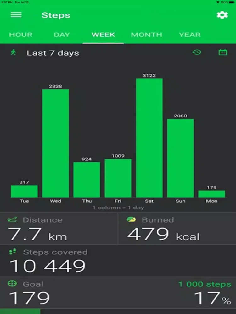 Tangkapan layar Tools for Amazfit iPad 