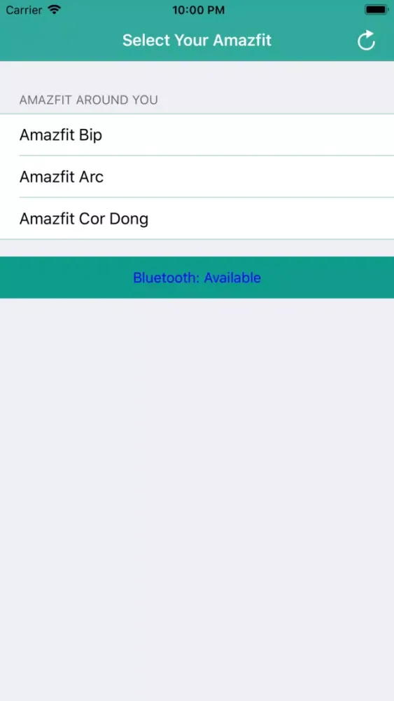 Tangkapan layar Tools for Amazfit
