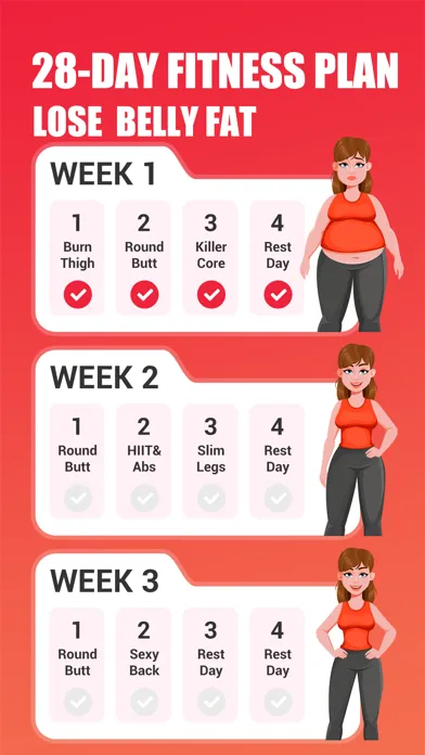 ภาพหน้าจอของ She Workout - no equipment