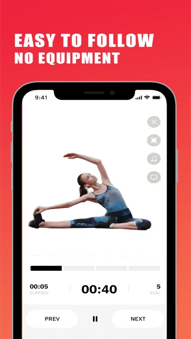 ภาพหน้าจอของ She Workout - no equipment
