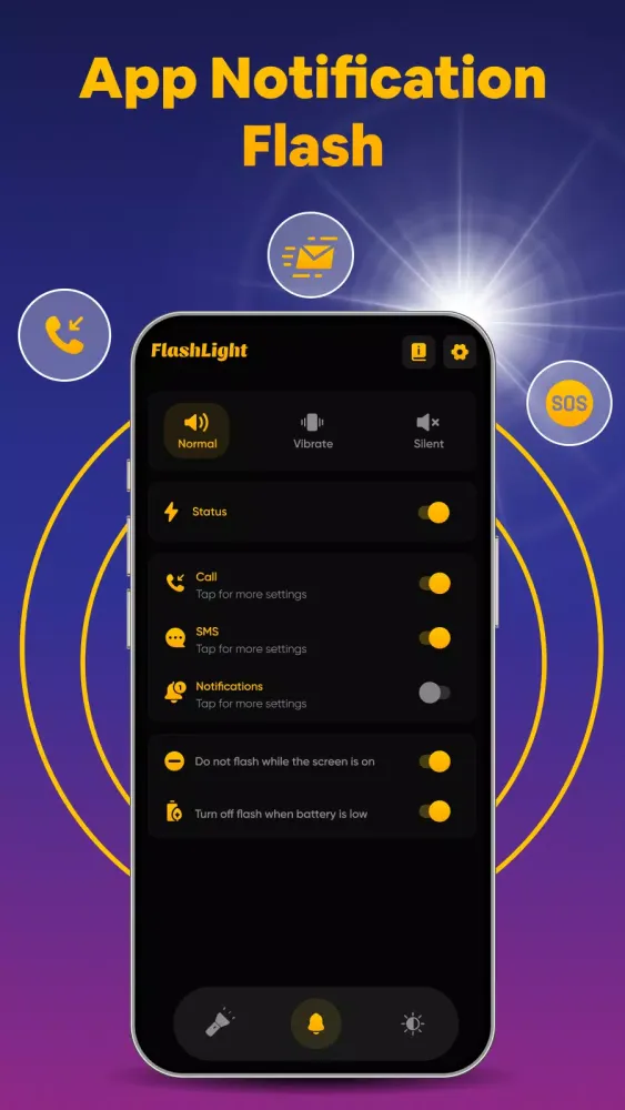 Flash App: Led Light & Alert Screenshots