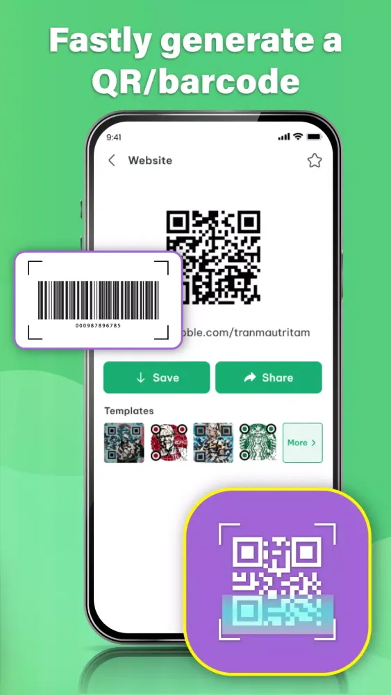 QR Code Scanner & Barcode سکرین شاٹس