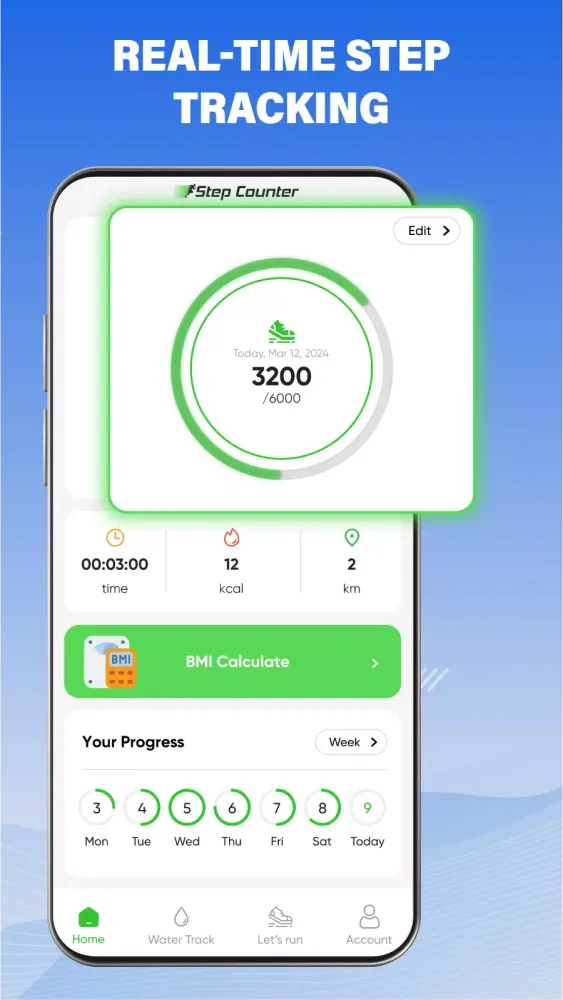 Pedometer: Daily Step Counter应用截图