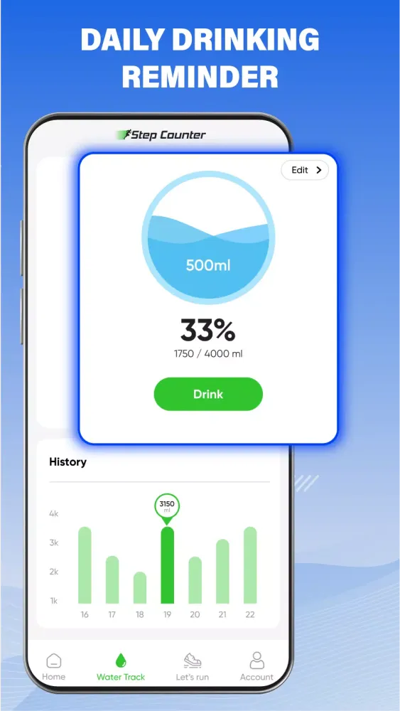 Pedometer: Daily Step Counter应用截图