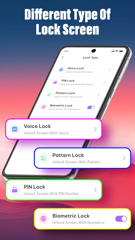 Voice Lock: Voice Screen Lock Screenshots