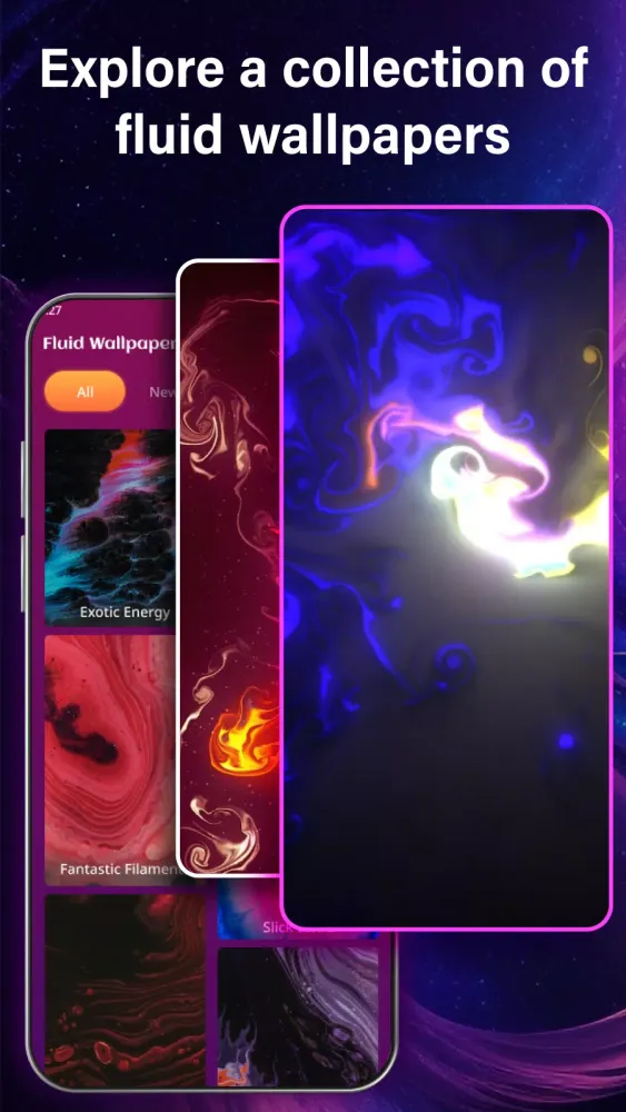 Magic Fluid: Live Wallpaper Screenshots