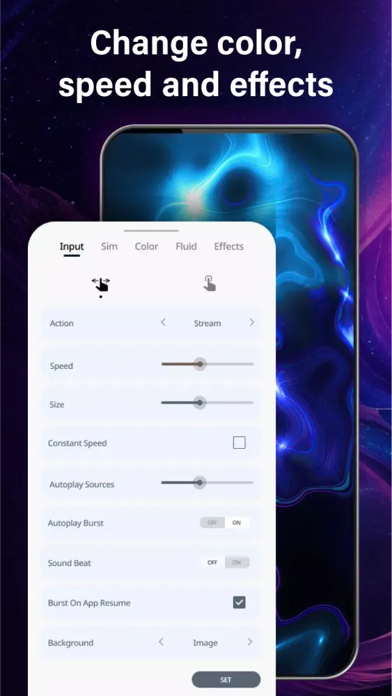 Magic Fluid: Live Wallpaper Screenshots