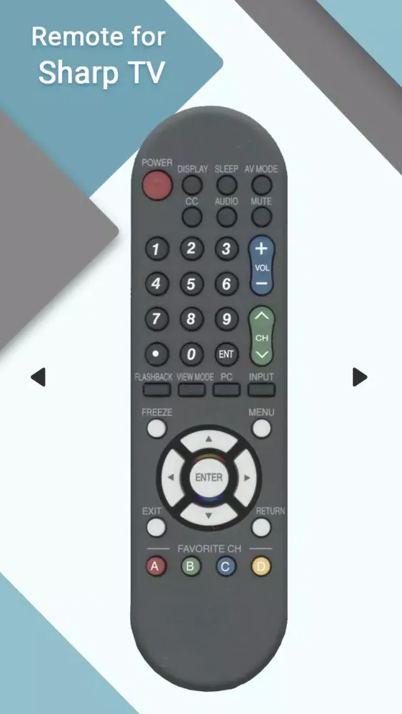 Remote for Sharp TV 스크린샷