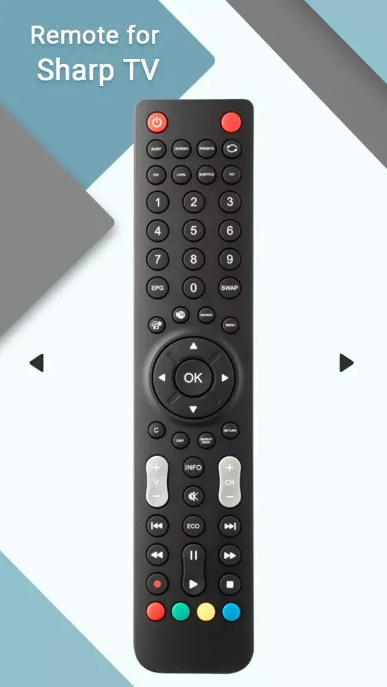 Remote for Sharp TV 스크린샷