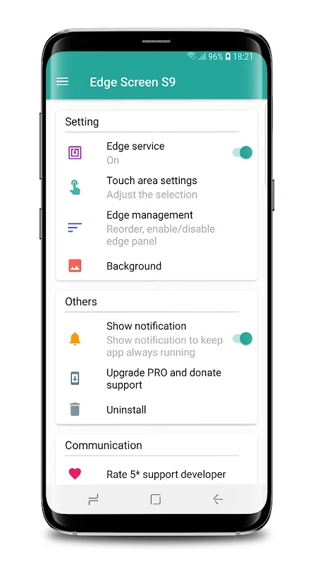 Edge Screen S9 স্ক্রিনশট