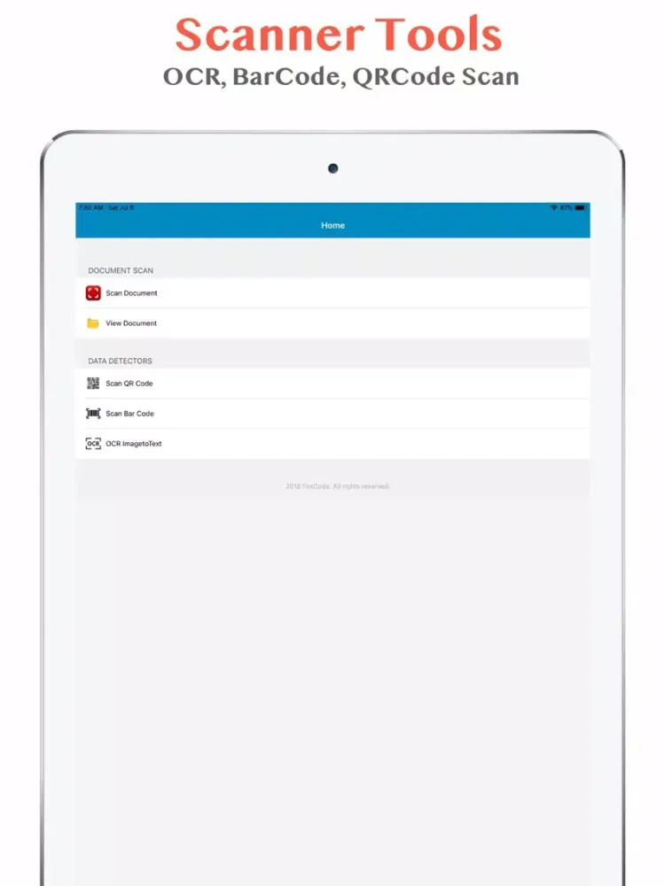 Скриншоты Pdf Scanner - Scan App iPad 