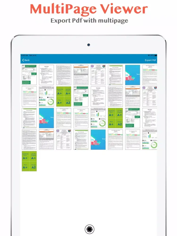 Скриншоты Pdf Scanner - Scan App iPad 