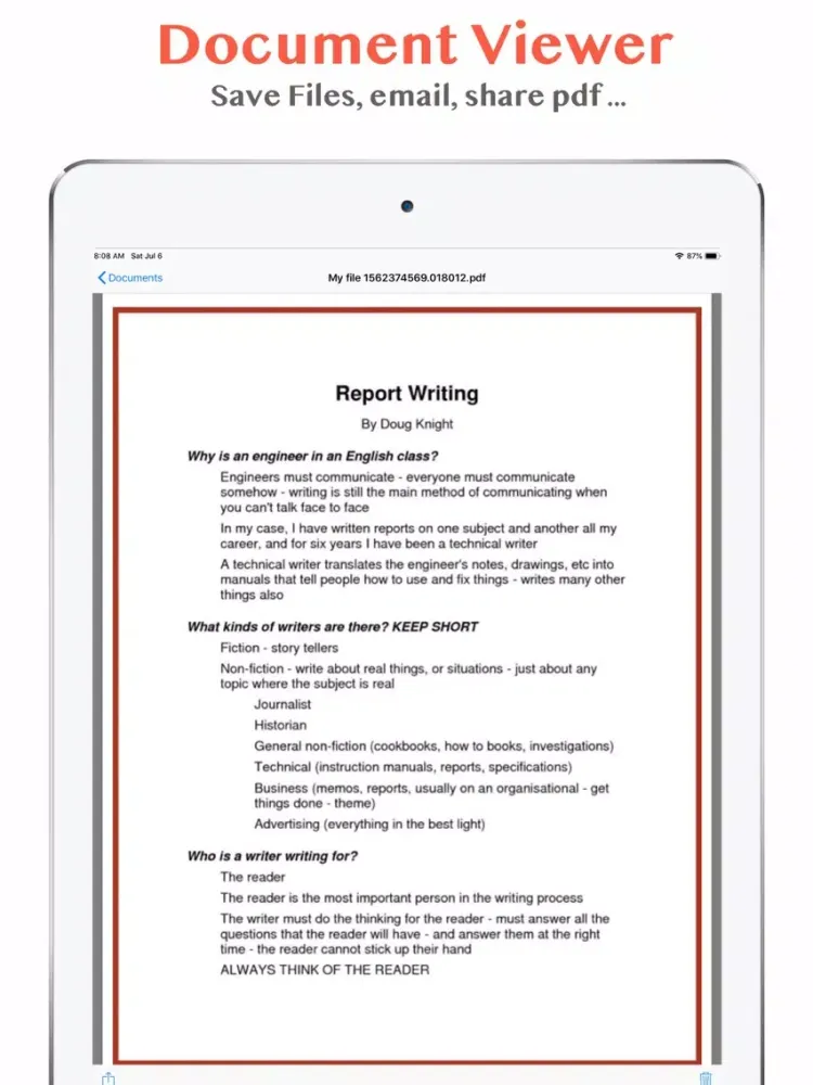 Скриншоты Pdf Scanner - Scan App iPad 