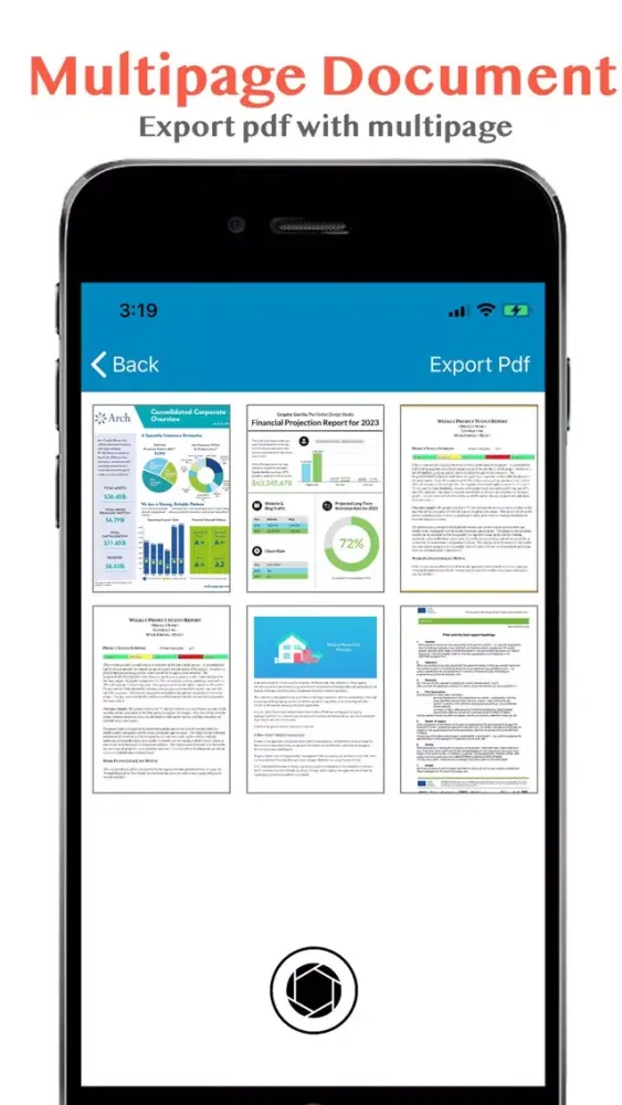 Скриншоты Pdf Scanner - Scan App
