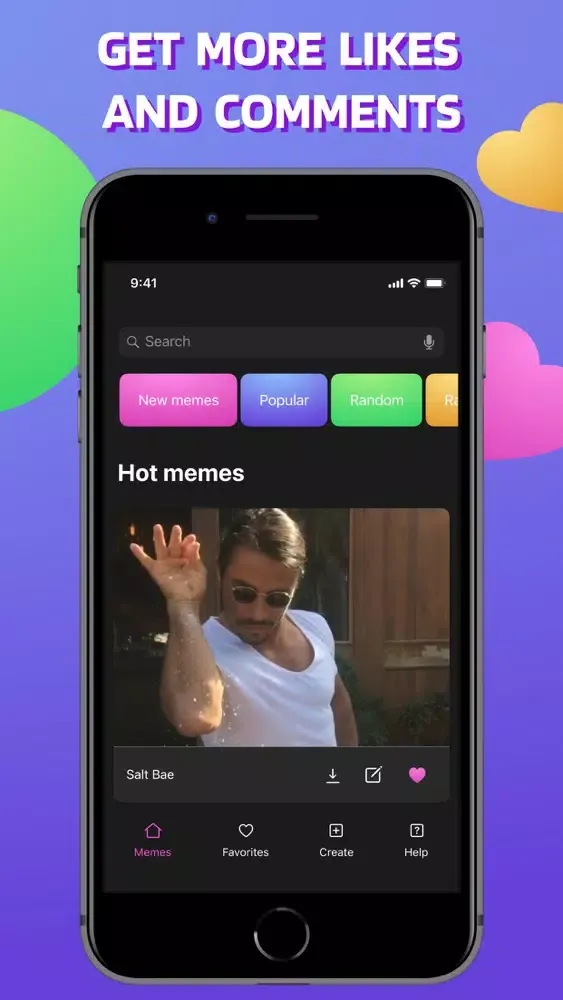 Tangkapan skrin Meme Maker : Fun Generator app