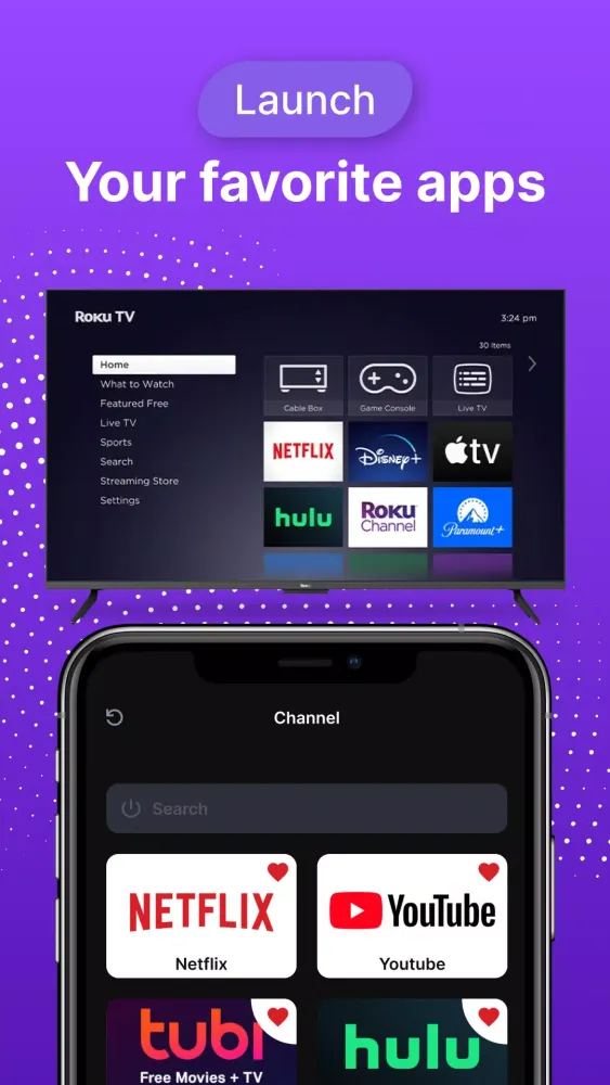 Remote Roku TV Screenshots