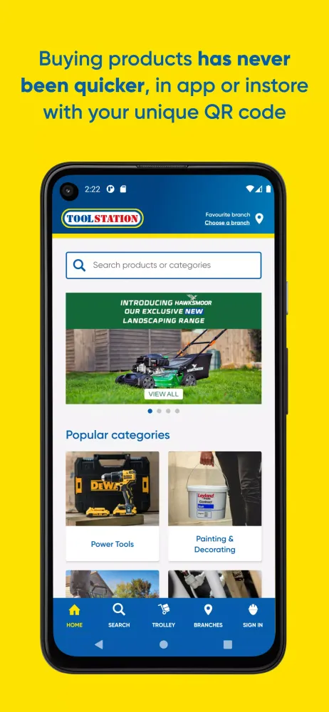 Captures d'écran de Toolstation