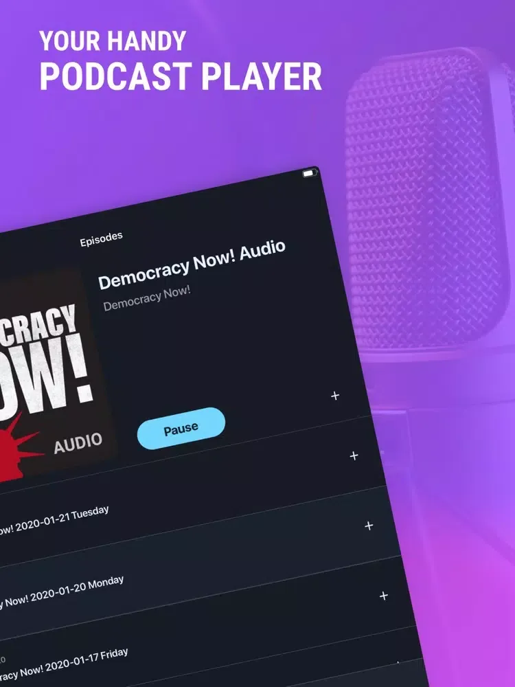 Podcast Tuner: Your Playlists iPad 应用截图