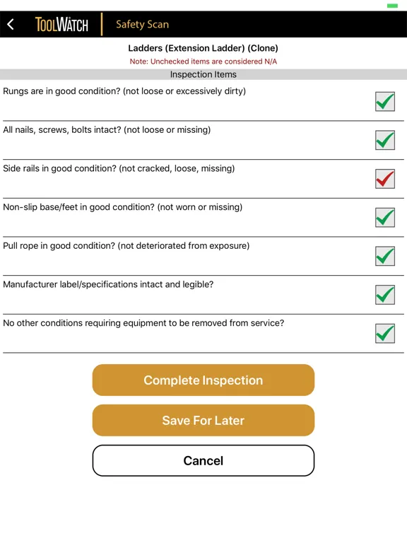 Align EHS iPad  Ekran Görüntüleri
