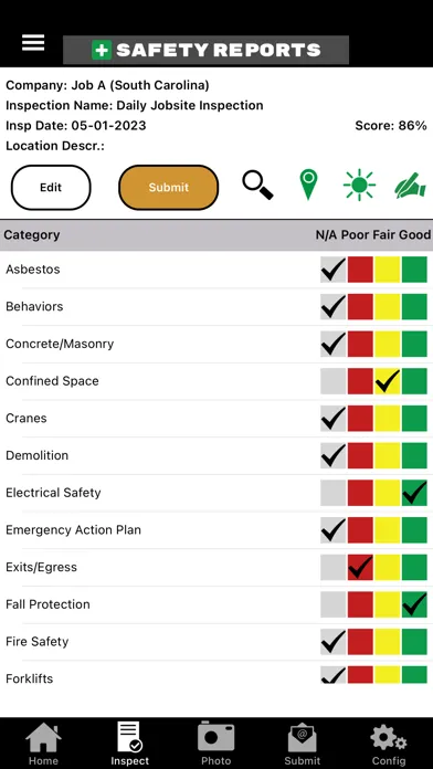 Align EHS Ekran Görüntüleri
