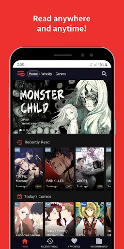 Screenshot di Toomics - Read Premium Comics