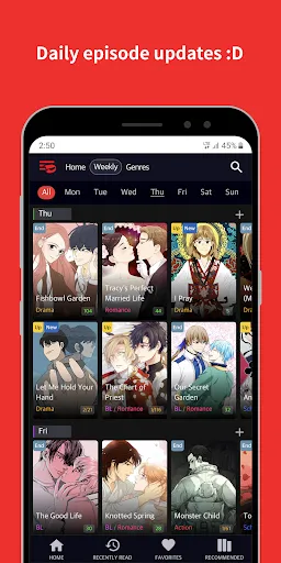 Screenshot di Toomics - Read Premium Comics