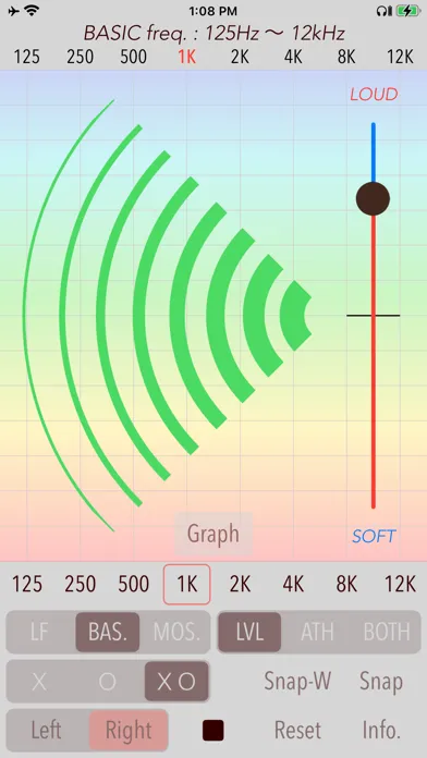 Скриншоты Hearing Analyzer Portrait