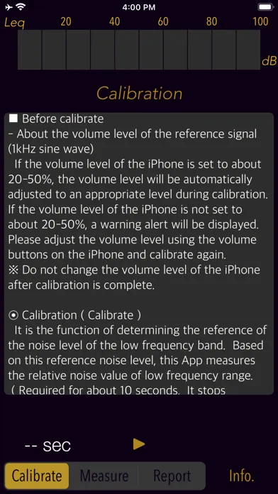 Low Frequency Detector স্ক্রিনশট