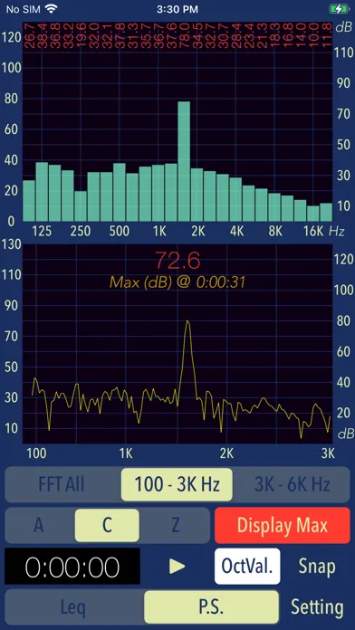 Sound Level Analyzer स्क्रीनशॉट
