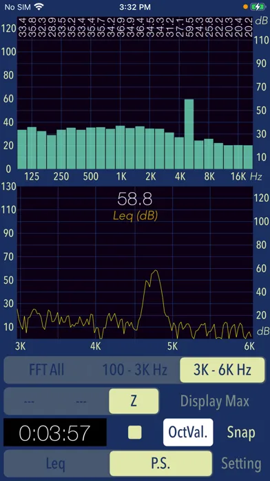 Sound Level Analyzer स्क्रीनशॉट