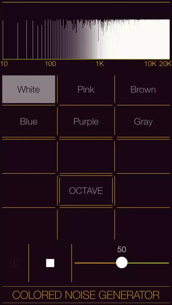 Colored Noise Generator Screenshots