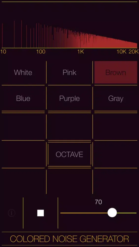Colored Noise Generator Screenshots