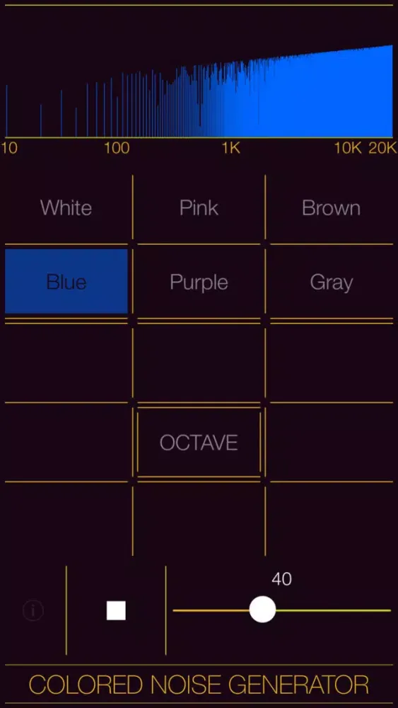 Colored Noise Generator Screenshots