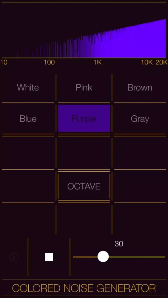 Colored Noise Generator Screenshots