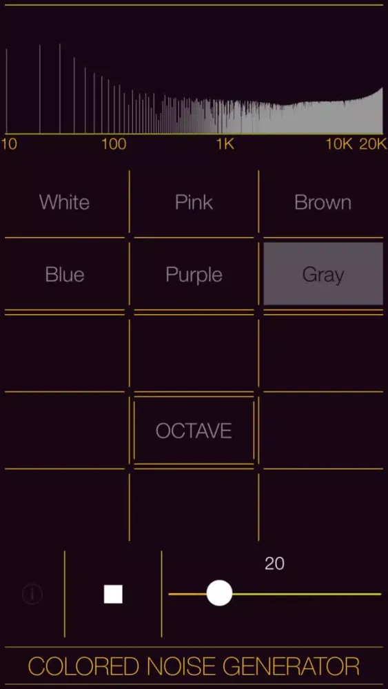 Colored Noise Generator Screenshots