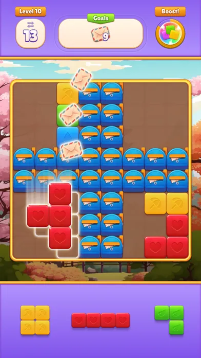 Captures d'écran de Toon Blocks: Puzzle Adventure