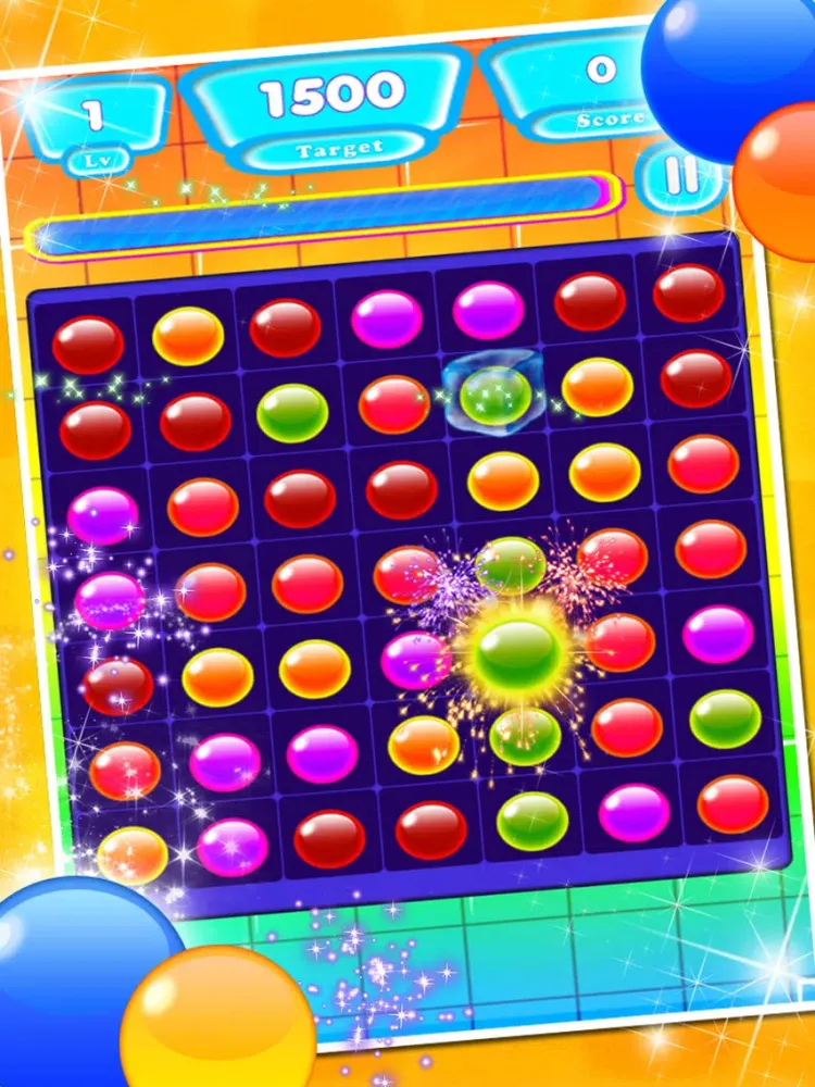 Bubble Splash Link Matching Mania - The best bubble game Edition iPad 应用截图
