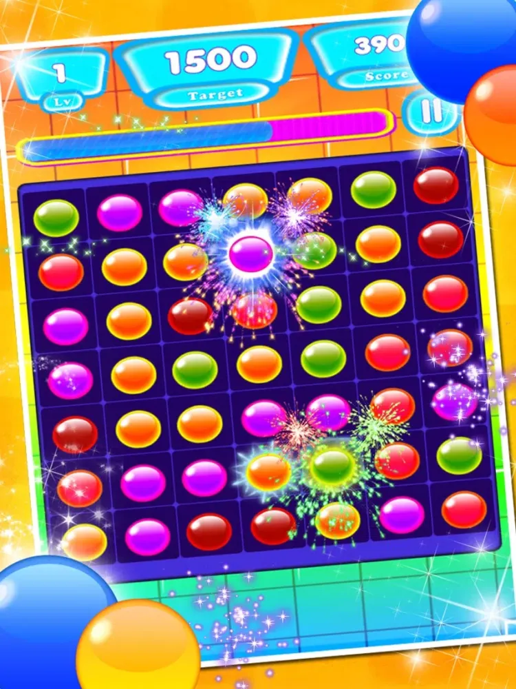 Bubble Splash Link Matching Mania - The best bubble game Edition iPad 应用截图