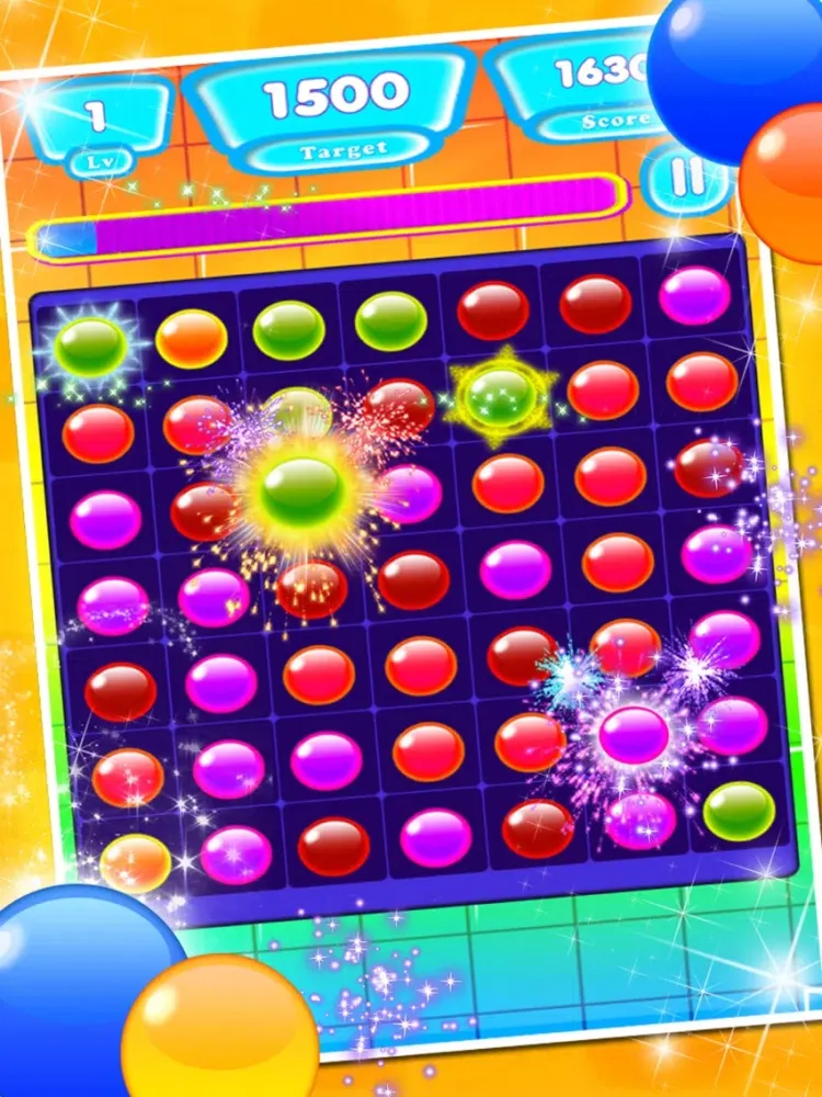 Bubble Splash Link Matching Mania - The best bubble game Edition iPad 应用截图