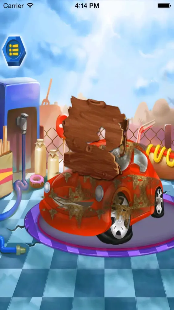 Capturas de pantalla de New Car Makeup & salon for kids - car washing and repair