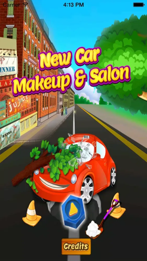 Capturas de pantalla de New Car Makeup & salon for kids - car washing and repair