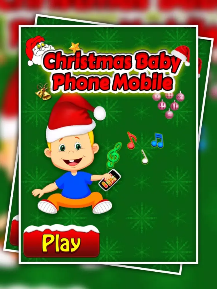 Tangkapan skrin christmas baby phone for kids - Baby Phone - Toy Phone - Christmas Songs iPad 