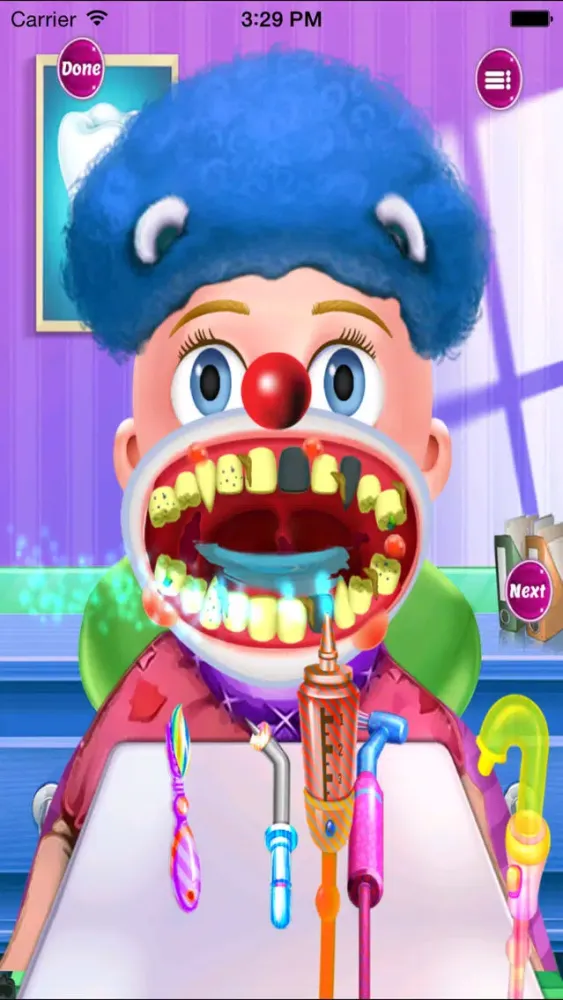 Clowns : dental games Screenshots