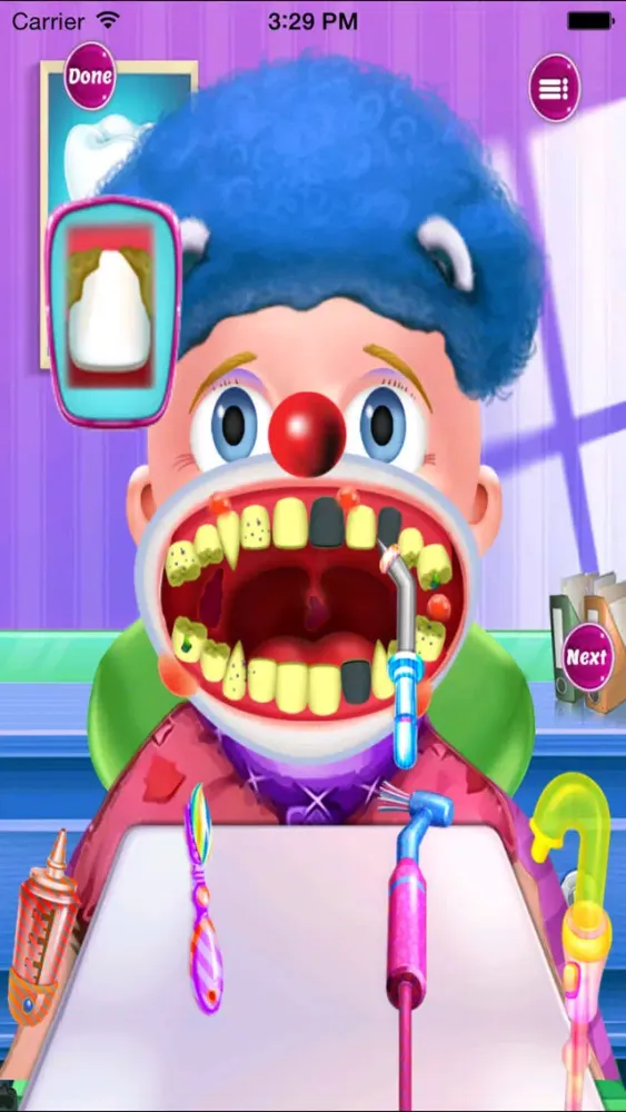 Clowns : dental games Screenshots